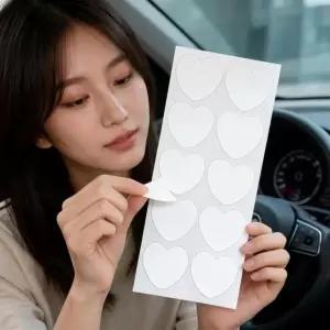 양면 스티커 하트 데코 소품 꾸미기 다꾸 필기구 사무실 10매입