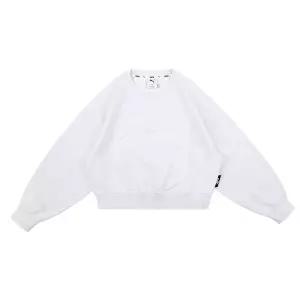 푸마 키즈 여아 발렛 크롭 맨투맨_PK61MR401 5009496287 5889613