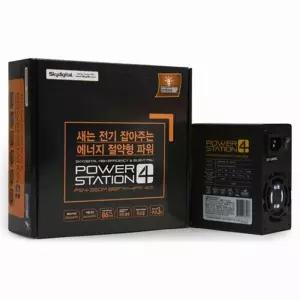 파워스테이션4 PS4-350M 86P ActivePFC V2.31 (M-ATX 350W) 서플라이 절약 PC 고효율 다양한케이블지원 한