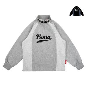 푸마 키즈 컬러블럭 반집업 맨투맨_PK53MR305 5008978231 5425428