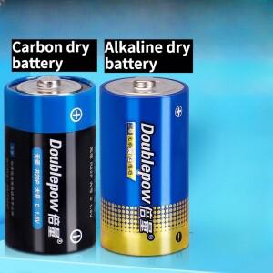 알칼리/탄소 아연 D 1.5V 고출력 배터리 (온수기 가스레인지 전자 피아노 비상등 라디오용)