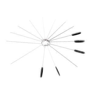 15pcs 기화기 청소 바늘 브러쉬세트 탄소 침전물 제거제 자동차 바이크 오토바이 유지보수 도구