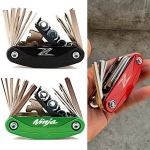 가와사키 Z900 Z650 Z500 Z750 Z800 Z400 닌자 650 400 500 300 zx6r zx10r zx4r 오토바이 멀티 도구 수리 스크류 드라이버 세트
