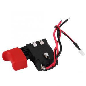 조절식 블랙 전기 드릴 트리거 스위치 CW/CCW 7.2V-24V DC