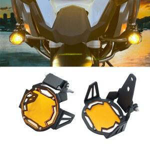 BMW 호환 호환 R 1250 GS R1250GS 어드벤처 R1200GS LC R1200 GS ADV 2014 2023 용 플립 형 안개등 보호기 그릴 보호 커버