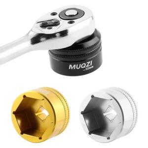 26 28 32mm 자전거 포크 탑 캡 소켓 툴 폭스 서스펜션 40 38 36 렌치 공구 키트