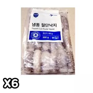FK 이츠웰 절단낙지(L 500g) X6