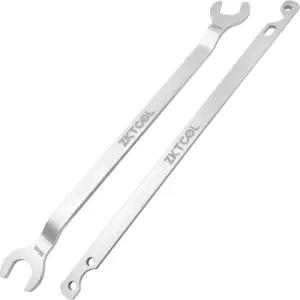 ZKTOOL 새로운 확장 및 두꺼운 버전 32mm 클러치 팬 도구 렌치 세트 BMW 포드 GM 닷지 쉐보레 지프 제거