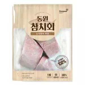 동원참치회 눈다랑어뱃살 1kg 1개