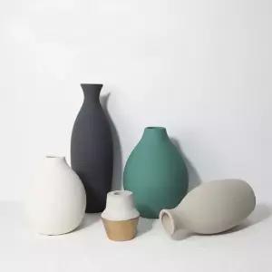 화병 플랜테리어 오브제 도자기 세라믹 4type 무드