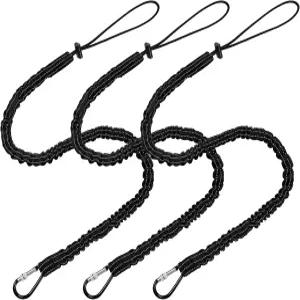 알루미늄 나사 잠금 버클 접이식 번지 코드가 있는 REIFIDE 3개 공구 랜야드 17.6파운드 8kg 견고한 조절식