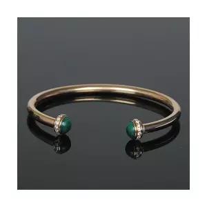 PIAGET(피아제) G36PB100 18k 핑크골드,다이아몬드,말라카이트 포제션 뱅글 브레이슬릿(17호)(광주상무점)