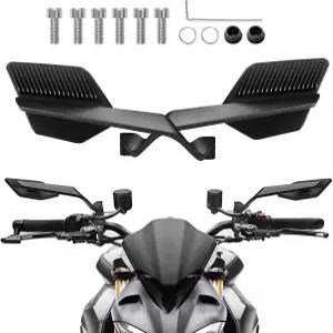 모터사이클 미러 범용 접이식 회전식 후방 뷰 가와사키 Z400 Z650 Z900 1290 슈퍼 듀크 R 에보 ABS 390