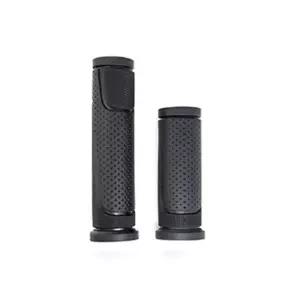 그립스 자전거 핸들바 그립 125 90mm TPR 고무 미끄럼방지 충격흡수 블랙 1쌍