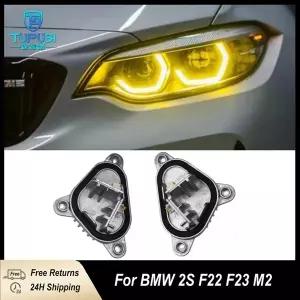 M2 노란색 DRL 천사 눈 BMW 호환 2 시리즈 F23 F22 F87 LCI 230i 220i M240I DRL LED 모듈 주간 주행 등