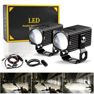 오토바이 LED 안개등 보조 어셈블리 X6A R1200GS 70W BMW 호환 R1200GS F850GS F750GS F 850GS 750GS 1250GS GS LC 어드벤처