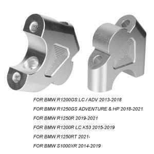 오토바이 핸들 바 라이저 CNC 리프트 백 무브 마운트 리프터 BMW 호환 R1250GS R1200GS 어드벤처 GS 1200 1250 R1250RS S1000XR R1200R