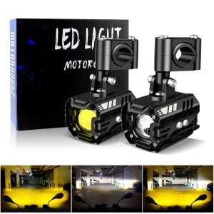R1200GS 80W 오토바이 LED 안개 조명 보조 어셈블리 BMW 호환 R1200GS F850GS F750GS F 850GS 750GS 1250GS GS LC 어드벤처