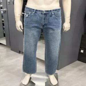 바쏘옴므 WSA1-PN86 블루 스판 워싱 데님 팬츠_CA