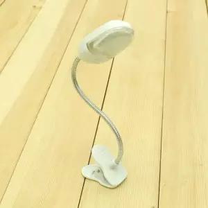 스터닝팩토리 LED 헤드캡 집게 2구 북라이트 usb스탠드 독서등 북라이트 usb스탠드 가전전기용품l