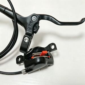 시마노 MT200 브레이크 세트 | 2피스톤 알루미늄 미네랄 오일 유압식 포스트 마운트 MTB 앞뒤 교체 업그레