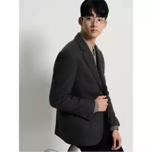 [빈폴멘] 방모 헤링본 재킷  카키 (BC5X11C17H)