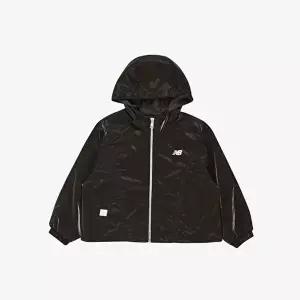 [셀러허브 스포츠레저]뉴발란스키즈(NB Kids) NBgC_세미 크롭 바람막이 NK9AG4901G_Black (52004417)