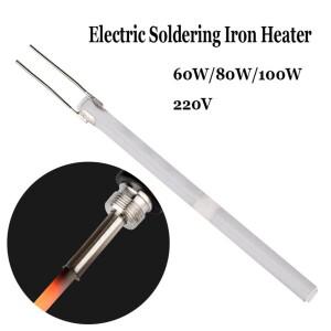 온도 조절 가능 전기 납땜 다리미 히터, 908 세라믹 내부 가열 요소, 220V, 80W, 1PC
