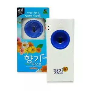 자동 전자식 일반 향분사기 벽걸이 악취제거 사무실 향캔 화장실