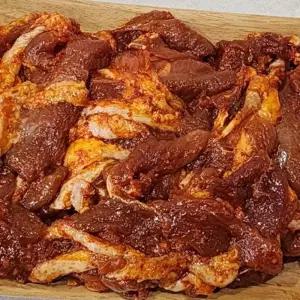 (올핀)오리 주물럭 불고기 400g 국내산 고기 반찬