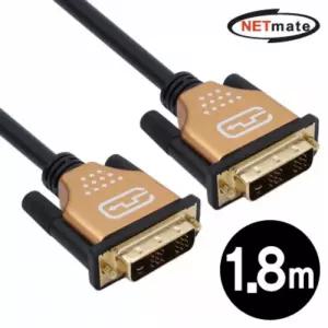 NM DVI D 싱글링크 케이블 Gold Metal 1.8m