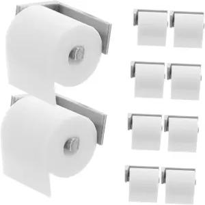SAFIGLE 10pcs 미니어처 종이 모형 목욕 티슈 화장지 미니 가구 홀더 욕실 필수품 화장실 장난감 플라스틱