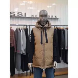 제시뉴욕 베이직핏 후드넥 집업 패딩조끼 BFW5SNEV9410