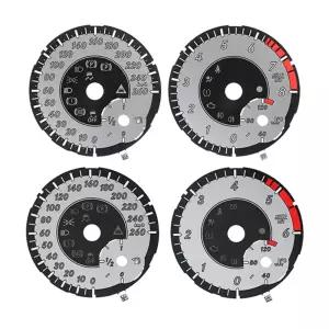 메르세데스 W166 X166 W164 W463 GL350 GL450 ML350 ML450 계기판 그레이/그레이 그리드 260KM/H 6000rpm/8