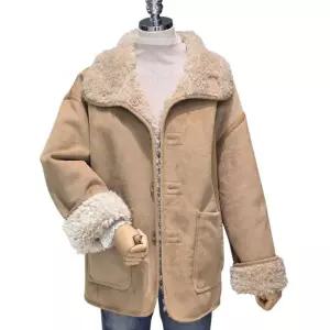 포커스 리버서블 무스탕 점퍼 FW5K3CT3282