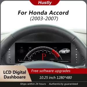Honda Accord 2003-2007 디지털 계기판 속도계 LCD 계기판