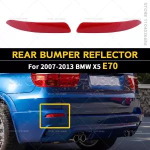 2007-2013 E70 BMW X5 3.0si 3.5d 35dX 35iX 4.8i 50iX M 리어 범퍼 리플렉터 경고 반사 스트립 6321715894