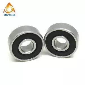 10pcs 6x17x6 S606RS 스테인레스 스틸 베어링 S606 소형 볼 6X17X6