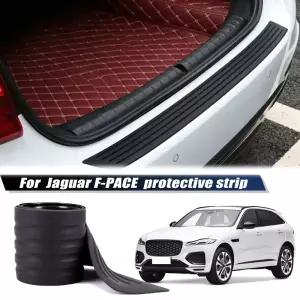 재규어 F-PACE 자동차 트렁크 도어 실 플레이트 프로텍터 리어 범퍼 가드 고무 몰딩 패드 트림 커버 스트립