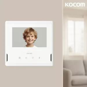 코콤 비디오폰 KCV-S701 초인종세트 4선식 인터폰 오피스텔 원룸 아파트