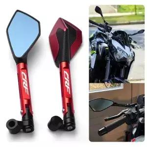 혼다 오토바이 핸들 바 백미러 블루 눈부심 방지 미러 CRF250L CRF300L/랠리 2022 액세서리