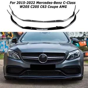 2015- 메르세데스-벤츠 C-클래스 W205 C205 C63 쿠페 AMG 전용 외장 튜닝 자동차 액세서리용 자동차 앞 범