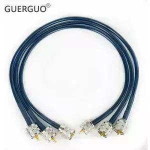 RG58 케이블 안테나 확장 RF 동축 UHF PL259 남성UHF SO239 여성 피그테일 커넥터 라디오 햄 FM 송신기