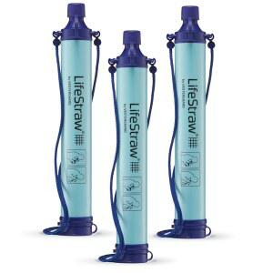 하이킹 캠핑 여행 및 비상 대비를 위한 LifeStraw 용 정수 필터