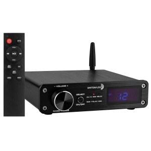 데이턴 오디오 DTA 100W 클래스 D 블루투스 (USB DAC IR 리모컨 및 서브 출력