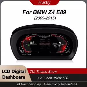 BMW Z4 E89 (2009-2015)용 LCD 디지털 클러스터 계기판 버추얼 콕핏 계기판 속도계