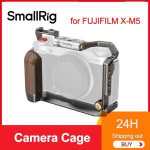 FUJIFILM X-M5용 Smallrig 카메라 케이지 실리콘 핸들이 있는 L자형 마운트 플레이트 모든 보호 액세서리