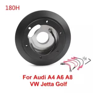 Lamborghini Gallardo 용 VW Jetta Golf 용 Audi A4 A6 A8과 호환되는 180H 레이싱 짧은 스티어링 휠 허브