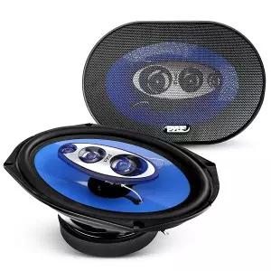 Pyle 6x9/7x10 차량용 스피커 4방향 전대역 사운드 오디오 - 500W/4옴