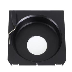 Linhof Technika Tachihara Wista Ebony 4x5 카메라용 오목 렌즈 보드, Copal 0, 17mm, 96x99mm